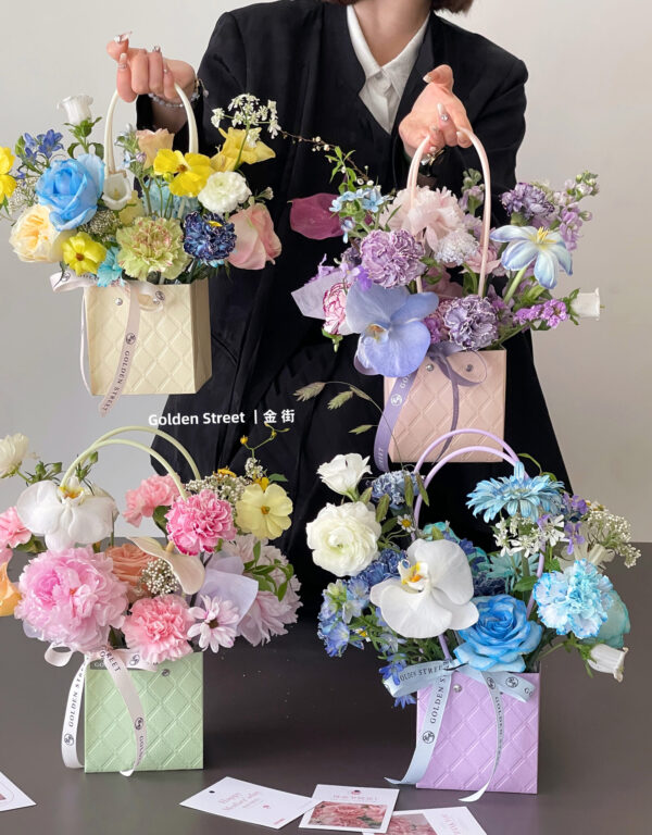 Torbica Boxy Grid M (lxgm)