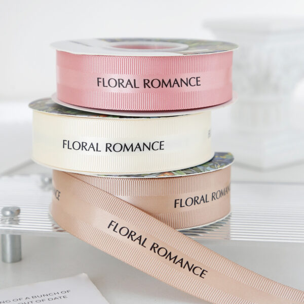 2.5cm Floral romance traka 20m